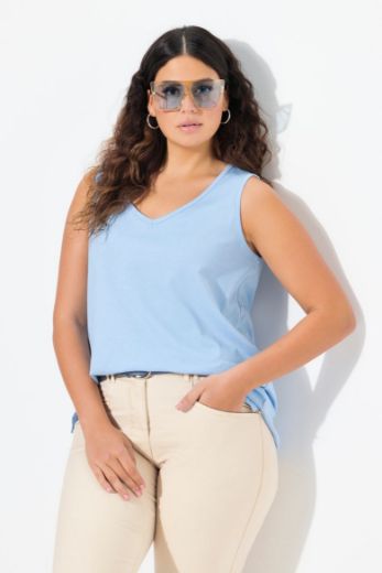 Plus size veliki brojevi Top V ovratnika za punije