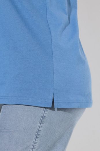 Plus size veliki brojevi Top V ovratnika za punije