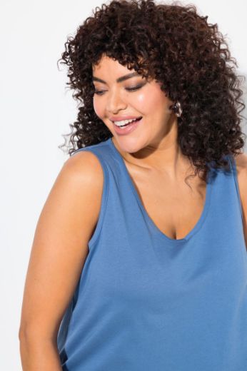 Plus size veliki brojevi Top V ovratnika za punije