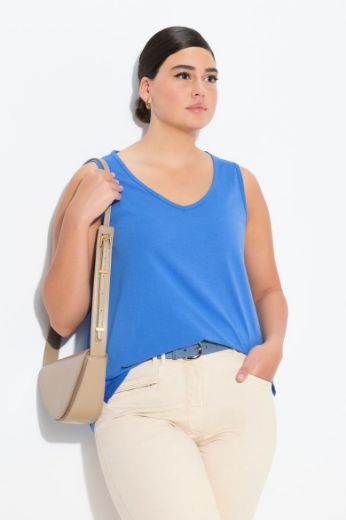 Plus size veliki brojevi Top V ovratnika za punije
