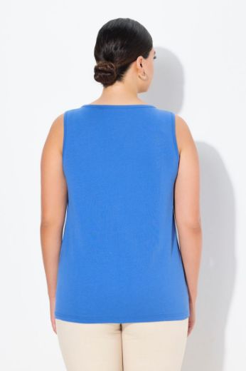 Plus size veliki brojevi Top V ovratnika za punije