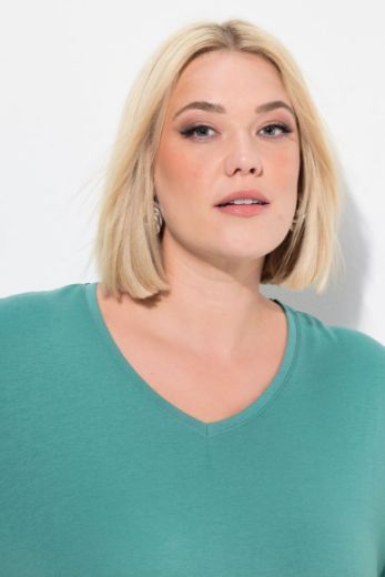 Plus size veliki brojevi Majica Basic dugi rukavi za punije