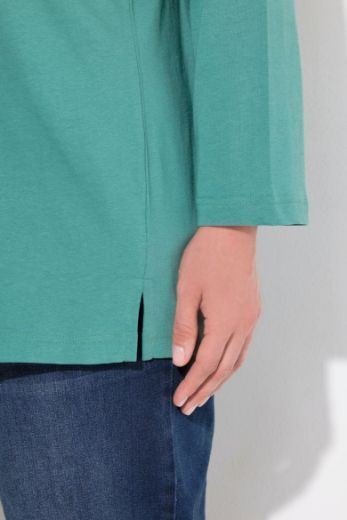 Plus size veliki brojevi Majica Basic dugi rukavi za punije