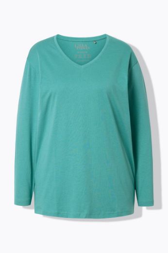 Plus size veliki brojevi Majica Basic dugi rukavi za punije