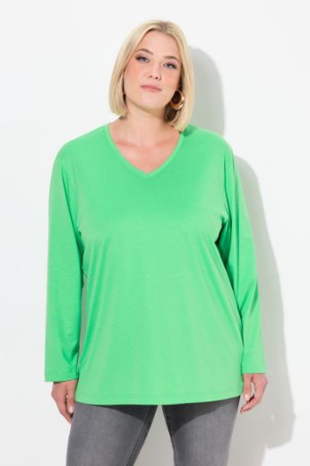 Plus size veliki brojevi Majica Basic dugi rukavi za punije