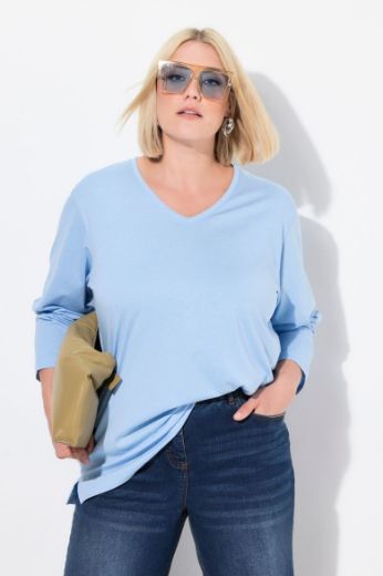 Plus size veliki brojevi Majica Basic dugi rukavi za punije