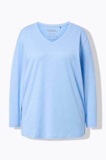 Plus size veliki brojevi Majica Basic dugi rukavi za punije