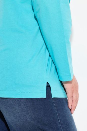 Plus size veliki brojevi Majica Basic dugi rukavi za punije