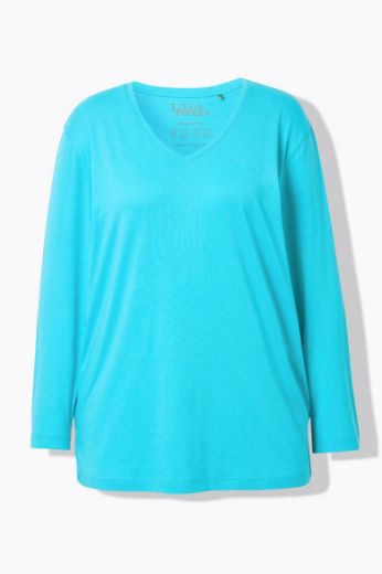 Plus size veliki brojevi Majica Basic dugi rukavi za punije