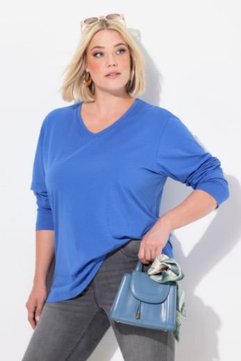 Plus size veliki brojevi Majica Basic dugi rukavi za punije