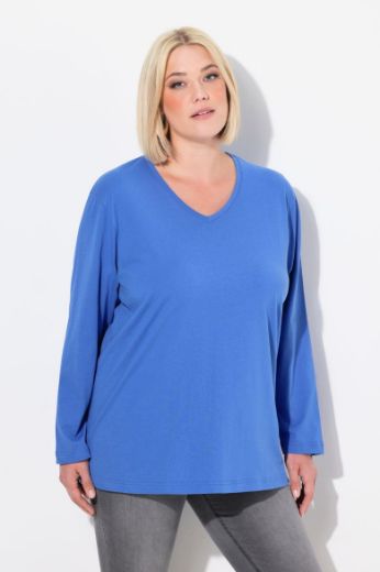 Plus size veliki brojevi Majica Basic dugi rukavi za punije