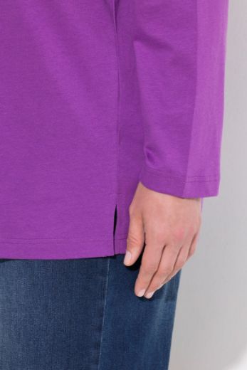 Plus size veliki brojevi Majica Basic dugi rukavi za punije
