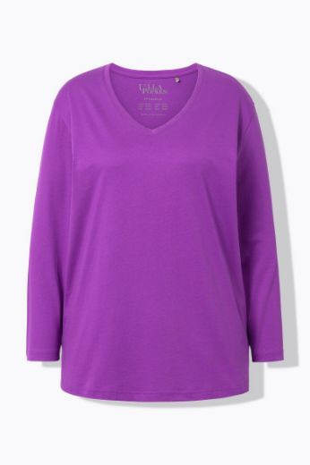 Plus size veliki brojevi Majica Basic dugi rukavi za punije