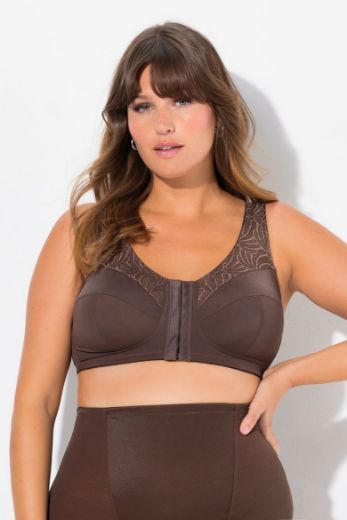 Plus size veliki brojevi Grudnjak Kelly s prednjim kopčanjem za punije