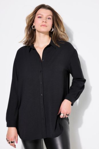 Plus size veliki brojevi Bluza krep za punije