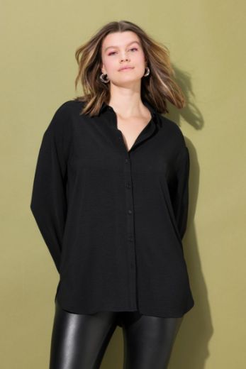 Plus size veliki brojevi Bluza krep za punije