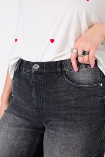 Plus size veliki brojevi Traperice bermude širokih nogavica za punije