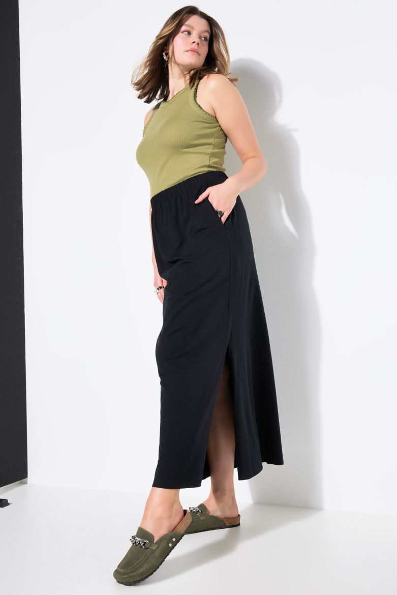 Plus size veliki brojevi Suknja maxi A kroja za punije