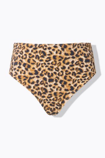 Plus size veliki brojevi Kupaći kostim donji dio s leopard uzorkom za punije