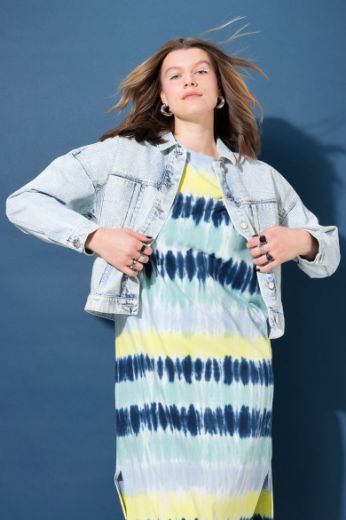 Plus size veliki brojevi Jakna od trapera za punije
