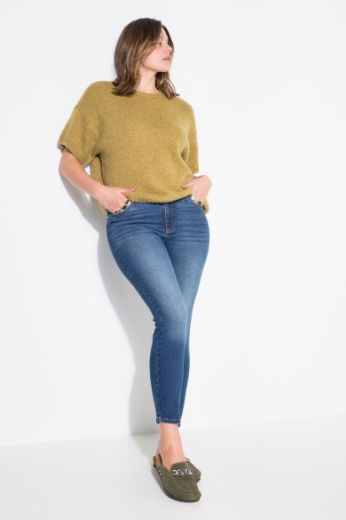 Plus size veliki brojevi Traperice uskih nogavica za punije