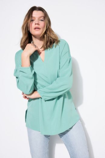 Plus size veliki brojevi Bluza 3/4 rukava A kroja za punije