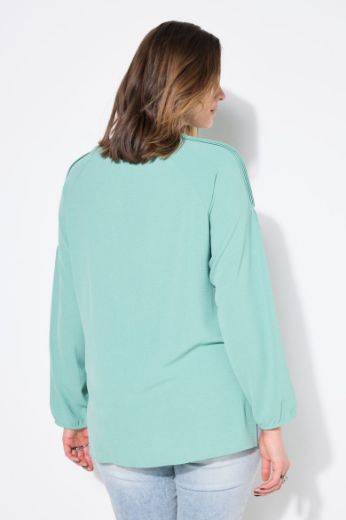 Plus size veliki brojevi Bluza 3/4 rukava A kroja za punije