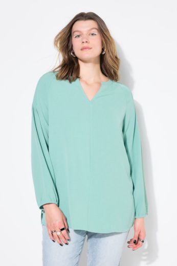 Plus size veliki brojevi Bluza 3/4 rukava A kroja za punije