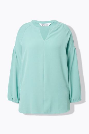 Plus size veliki brojevi Bluza 3/4 rukava A kroja za punije