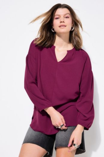 Plus size veliki brojevi Bluza 3/4 rukava A kroja za punije