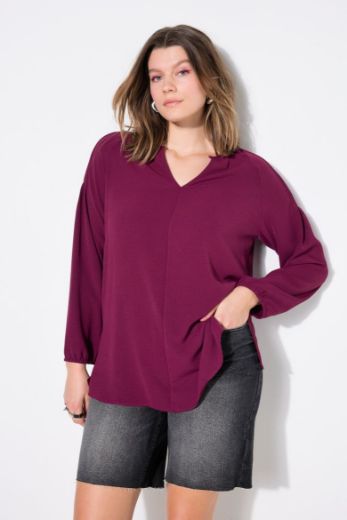 Plus size veliki brojevi Bluza 3/4 rukava A kroja za punije