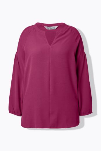 Plus size veliki brojevi Bluza 3/4 rukava A kroja za punije