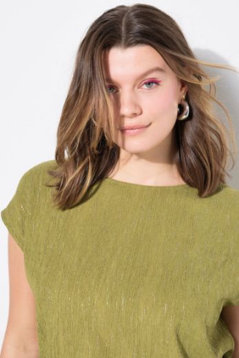 Plus size veliki brojevi Majica kratkih rukava okruglog ovratnika za punije