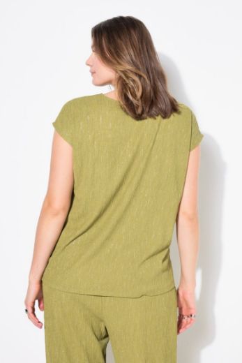 Plus size veliki brojevi Majica kratkih rukava okruglog ovratnika za punije