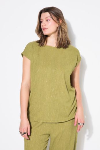 Plus size veliki brojevi Majica kratkih rukava okruglog ovratnika za punije