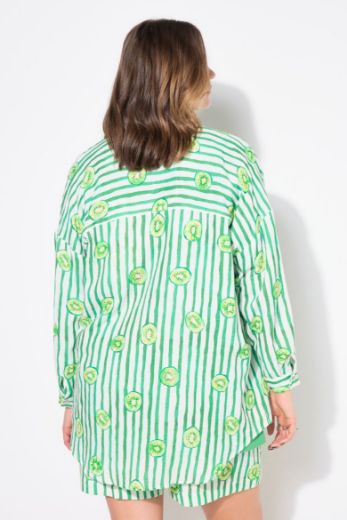 Plus size veliki brojevi Košulja dugih rukava šireg kroja za punije
