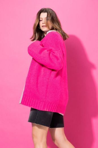 Plus size veliki brojevi Kardigan pleteni za punije