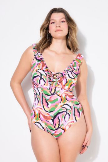 Plus size veliki brojevi Kupaći kostim jednodijelni za punije