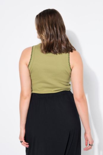 Plus size veliki brojevi Top okruglog ovratnika za punije