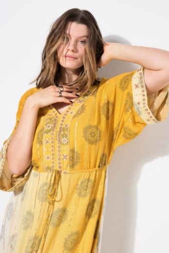 Plus size veliki brojevi Haljina maxi A kroja za punije
