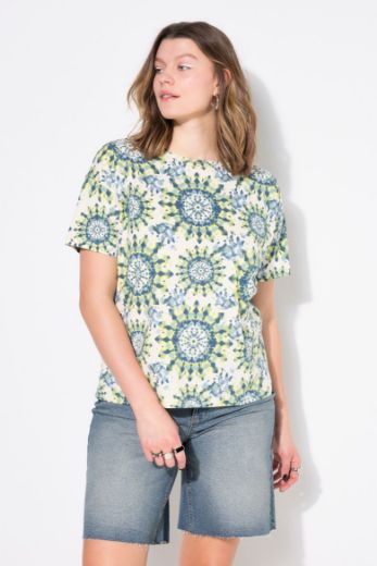 Plus size veliki brojevi Majica kratkih rukava okruglog ovratnika za punije
