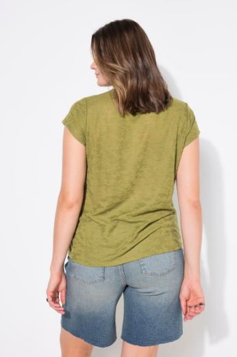 Plus size veliki brojevi Majica kratkih rukava okruglog ovratnika za punije