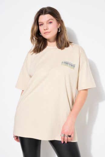 Plus size veliki brojevi Majica kratkih rukava okruglog ovratnika za punije