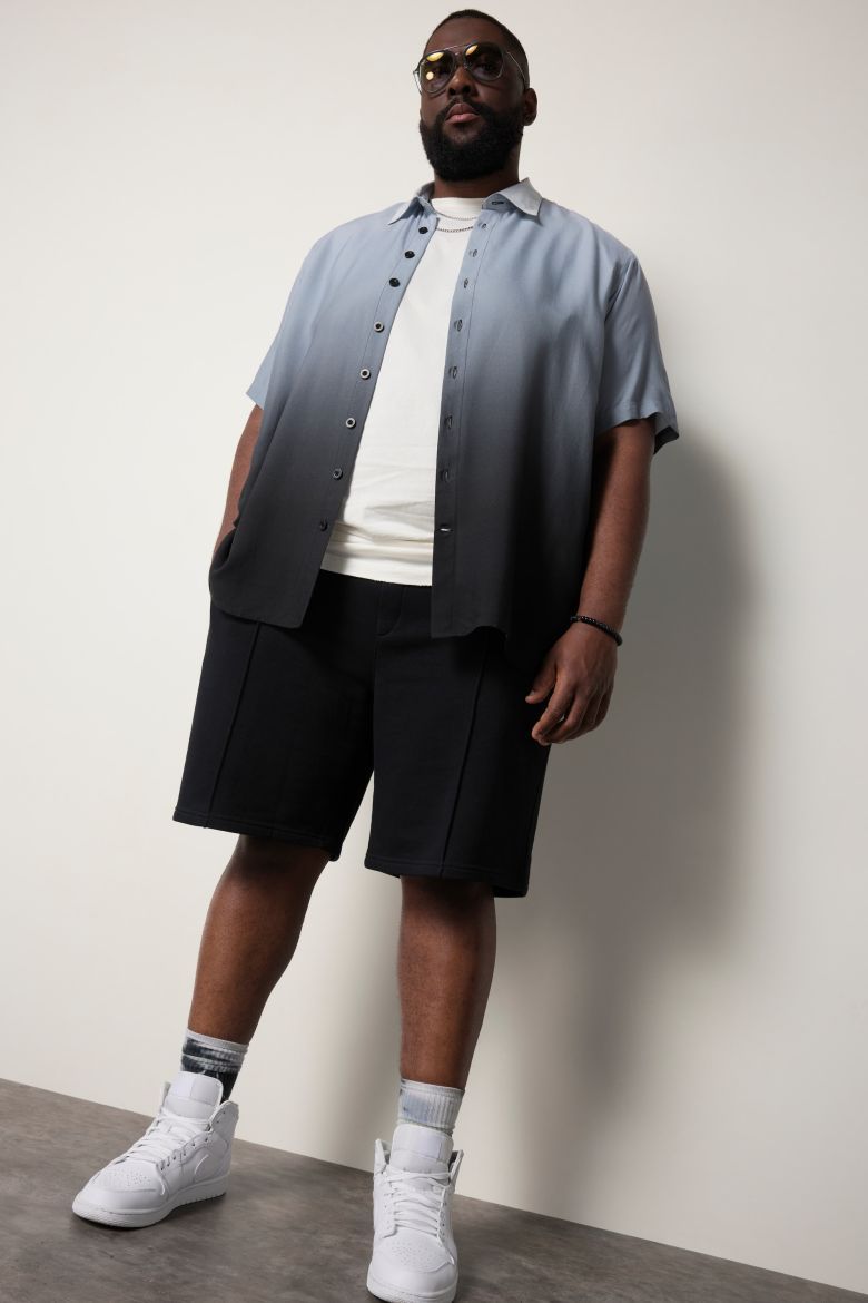 Plus size veliki brojevi Hlače bermude elastičnog struka za punije