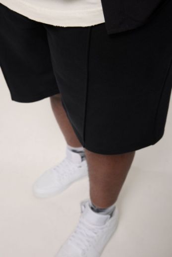 Plus size veliki brojevi Hlače bermude elastičnog struka za punije