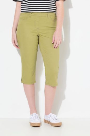 Plus size veliki brojevi Hlače Capri za punije