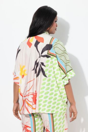 Plus size veliki brojevi Bluza Slinky kratkih rukava za punije