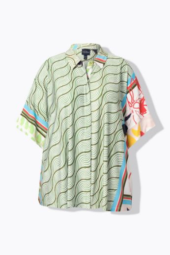 Plus size veliki brojevi Bluza Slinky kratkih rukava za punije
