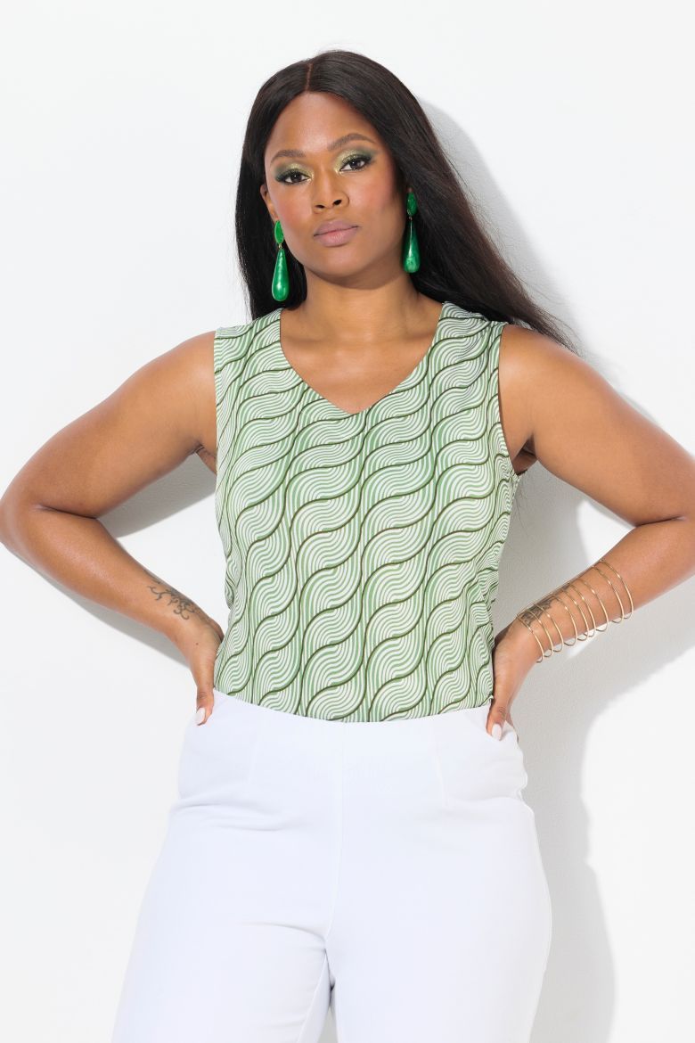 Plus size veliki brojevi Top Slinky A kroja za punije