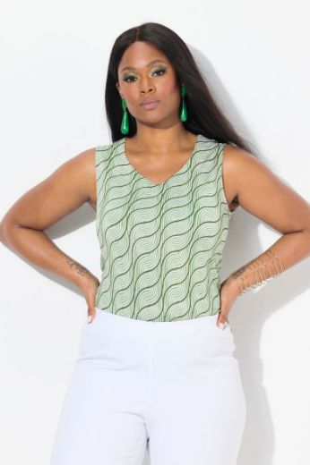 Plus size veliki brojevi Top Slinky A kroja za punije